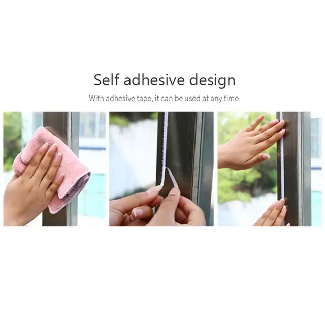 Home Summer Removable Window Protector Mosquito Self-adhesive Window Mesh Net Window Nets Mosquito Netting Screen Curtain 5