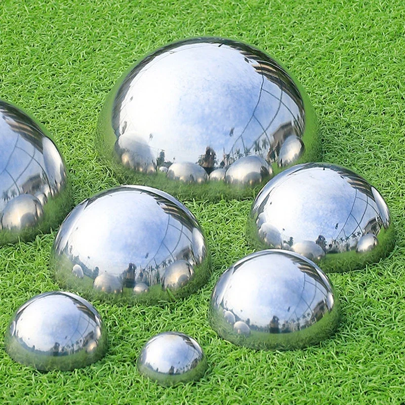 1.2mm 두께의 스테인레스 스틸 중공 반구형 외경 12.7/16/19/20/22/25-350mm 미러 반구형 밀봉 장식 하프 볼