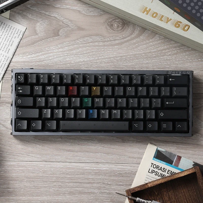 KBDfans Holy60 Mechanical Keyboard Kit Aluminum Skeleton Wired