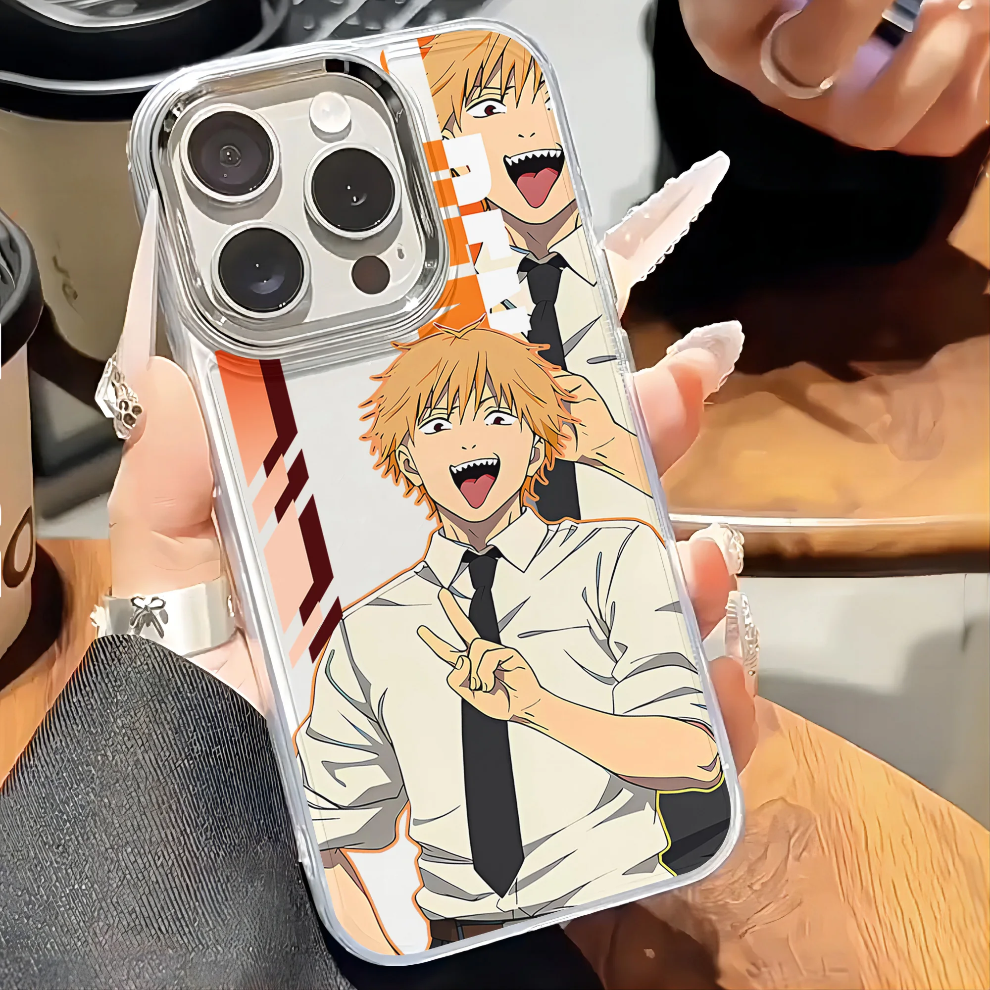 Anime Chainsaw Man Inspired Phone Case - Stylish Design