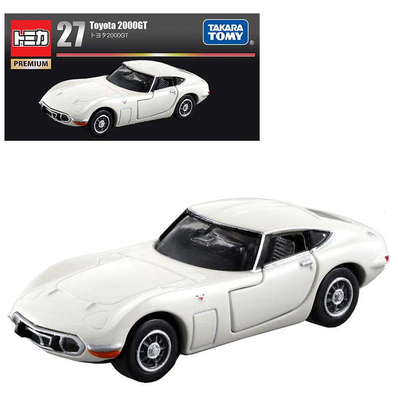

Репродукция моделей автомобилей Takara Tomy Tomica Premium 27 Toyota 2000GT 1/59, Детский Рождественский подарок, игрушки для мальчиков и девочек