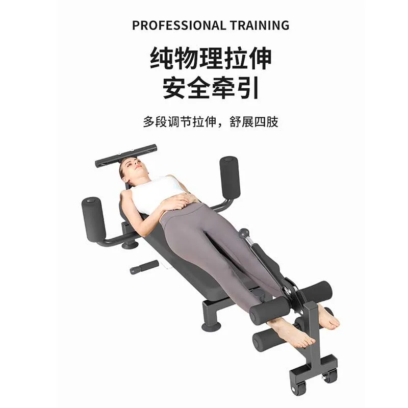 MIYAUP-Height Increasing Stretcher Massager, Cervical Lumbar Spine Soother, Leg Pulling Traction Inverted Machine