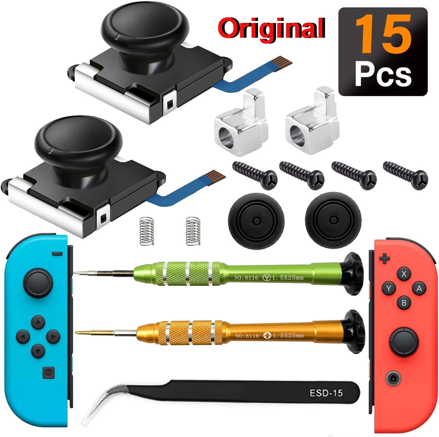 Kit de remplacement de manette Joycon pour Nintendo Switch Ns