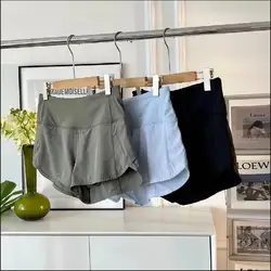 Women High Waist Shorts With Sporty Shorts 2.5