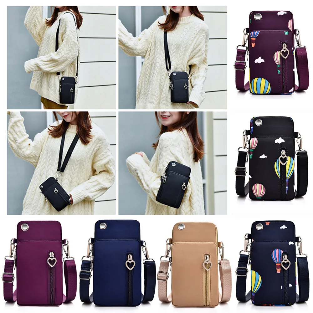 

Fashion Cellphone Shoulder Bag Women PU Leather Crossbody Bag 2022 New Handbag Card Holder Messenger Bag Flap Wallet