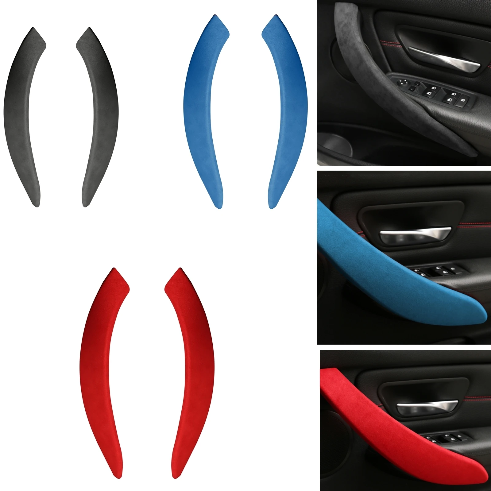

Автомобильная дверная панель, боковая ручка, подлокотник, Накладка для BMW 3 4 серии F30 F32 F33 F34 F83 316 318 2013-2019