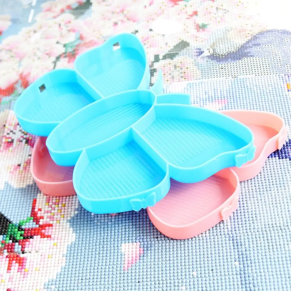 Butterfly Grid Drill Diamond Art Tray