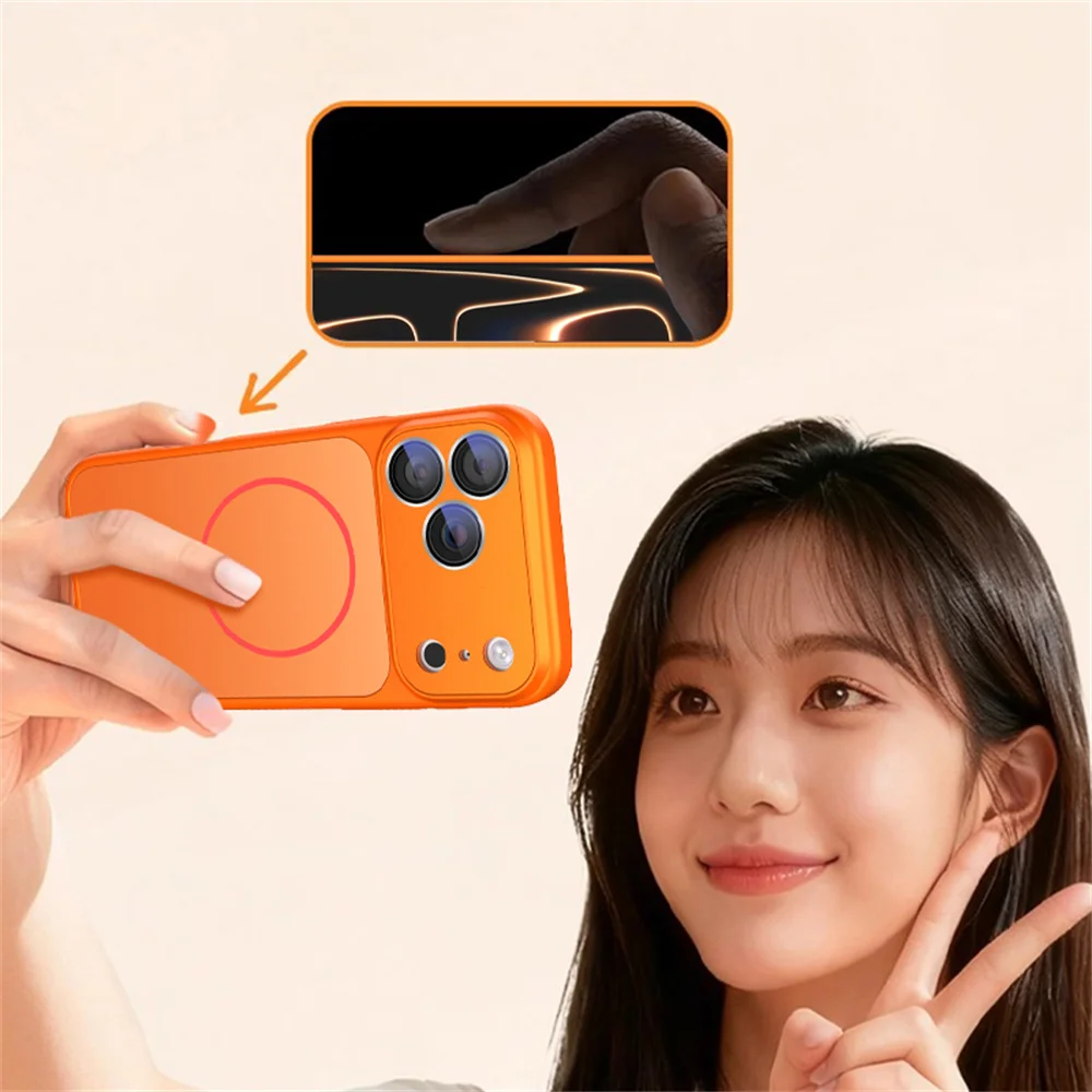 Premium Magnetic Shockproof Phone Case with Lens Protection Cover