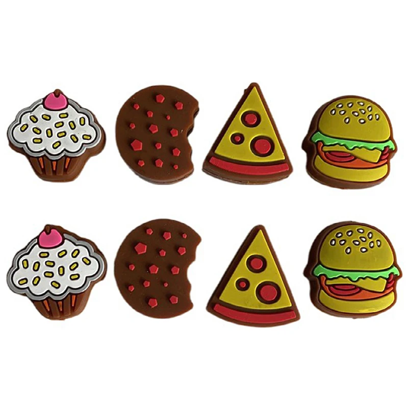 2022 New Silcone Pizza Cookie Tennis Racket Vibration Dampener Shock Absorber Tennis Racquet Dampers Tennis Accessories