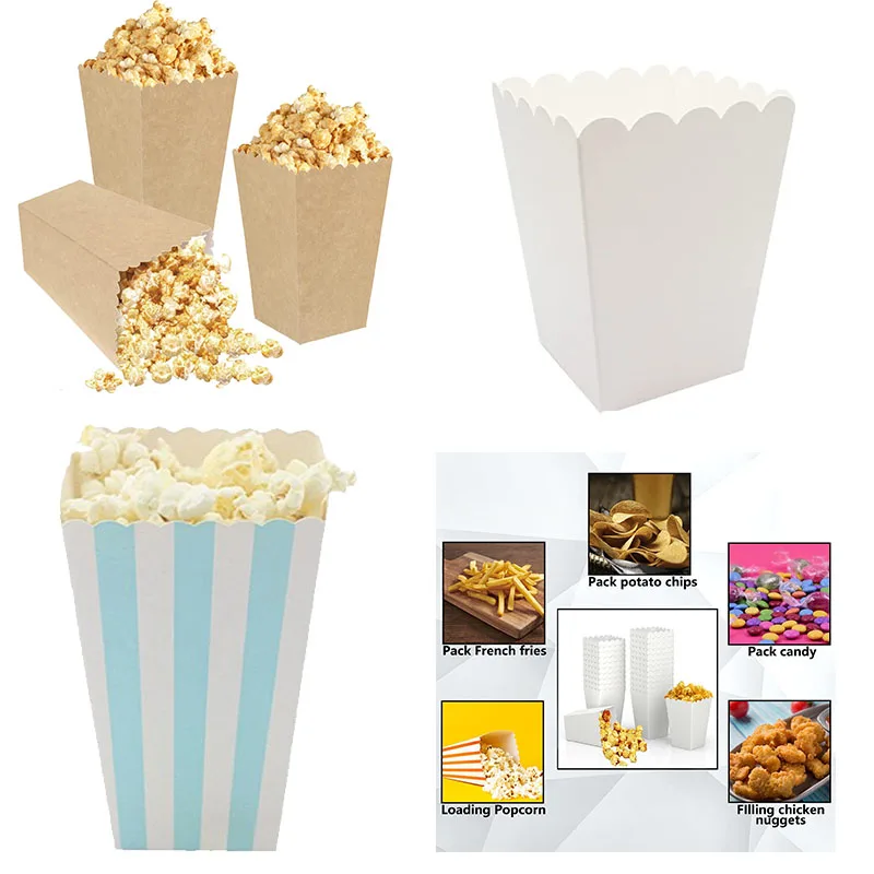 Eco-Friendly Popcorn Candy Boxes 4