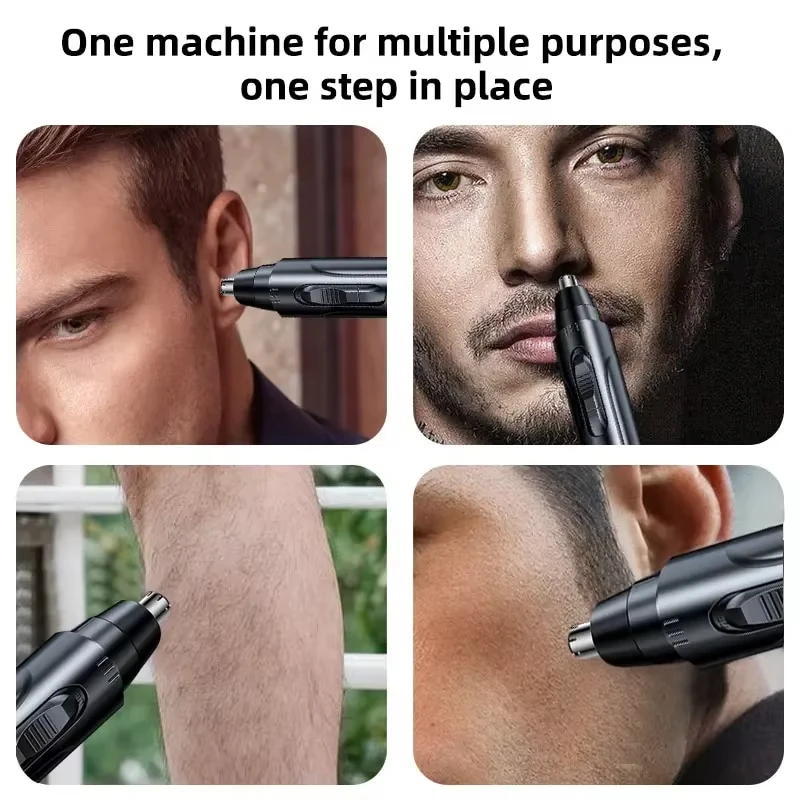 Electric Nose Hair Trimmer Powerful Electric Nose Hair Trimmer For Men And Women High Torque Motor And Low Noise Perfect For Nose Ear Hair Removal