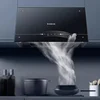 220V Kitchen Hood Kitchen Exhaust Hood 710MM Top Suction Small Size Range Extractor Exhaust Cooker Range Hood 1