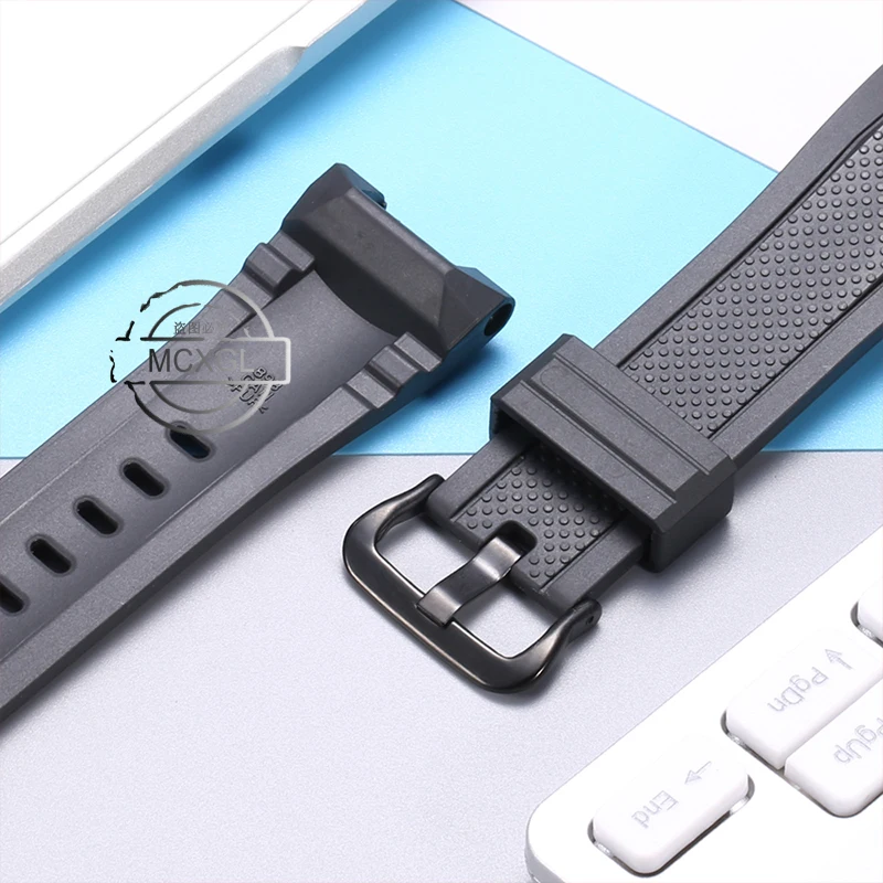 Resin Strap Suitable for Casio G-shock GST-B100 GST-210 GST-W300 Men\'s Sports Waterproof Silicone Watch Band Bracelet