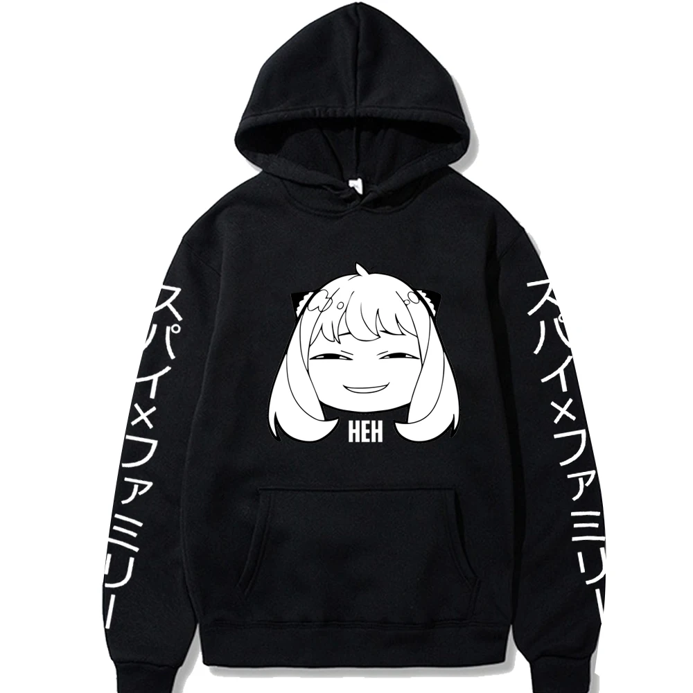 

Japan Anime Spy X Family Anya Forger Cosplay Hoodies Pullovers Tops Man Long Sleeve Clothes
