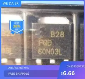 

Бесплатная доставка Новый % 100 Новый % 100 60N03L FQD60N03L