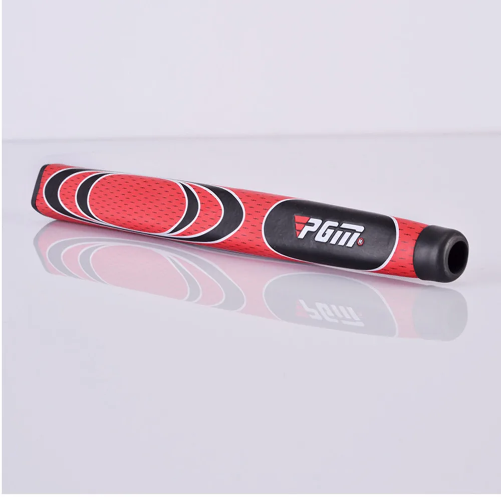 

Golf Rubber Clubs Grips Golf Club Leather Wrapped Grip Extra Long Handle Fishing Rod Handle Absorb Hand Sweat Shock Absorption