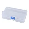 Storage Latch Box 14.4cm*8.4cm*3.4cm Plastic Transparent Square EmptyBox Jewelry Fishing Gear Cosmetics Hardware Pieces Tools 2
