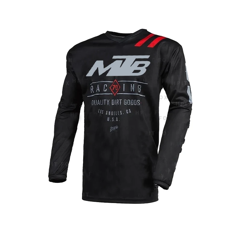 Enhanced Motocross Mountain Enduro Cycling Jersey - Unisex T-Shirt for Downhill, BMX, and MTB