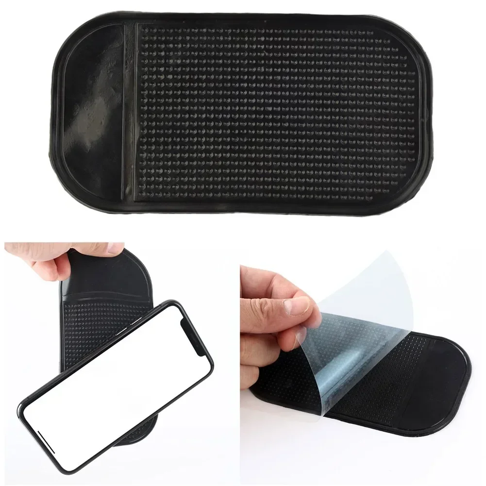 New Car Dashboard Sticky Black Anti-Slip Mat Auto Phone Holder Non-Slip Sticky Gel Pad Car Dashboard Anti-Slip Mat