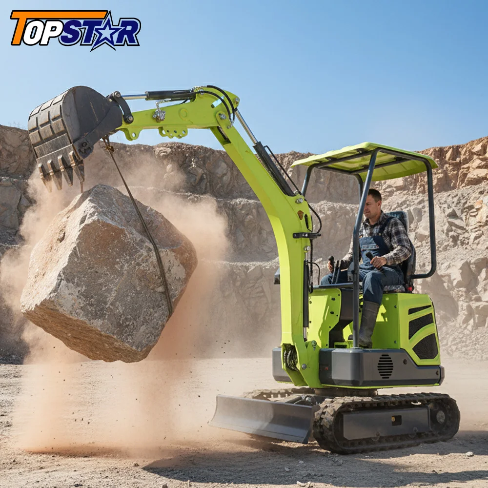 Passen Sie den 0,6 Tonnen 1,6 Tonnen Kubota-Bagger EPA-konform einen Minibagger an. Langlebige Minibagger-Fabrikversorgung für den Parkbau