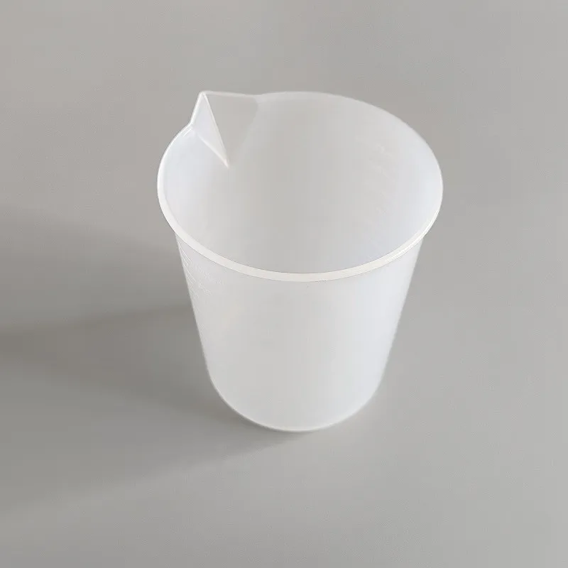 

Uvet 100pcs Laboratory tools Plastic measuring cup 30ml 50ml 100ml 250ml 500ml 1000ml Experimental measuring cup