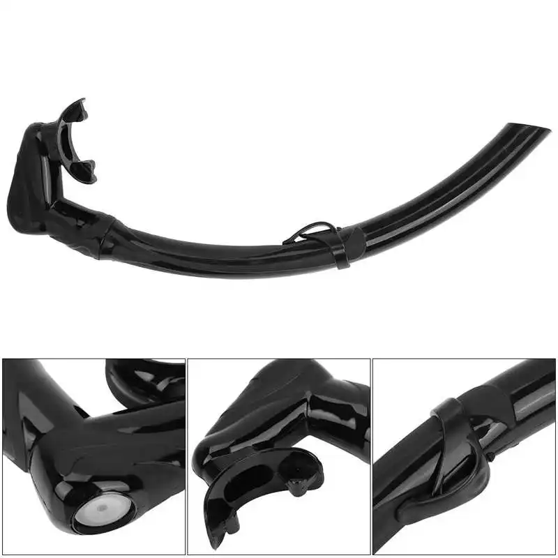 Silicone Snorkel All Wet Breathing Tube Underwater Swimming Diving Snorkeling Professional Adults Swim Pool Air Tube