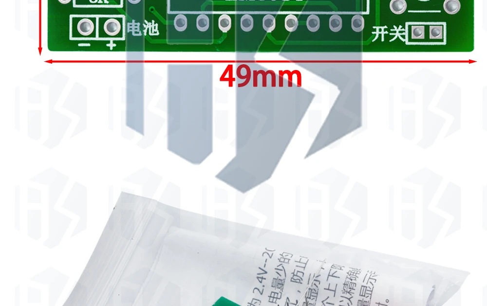 Lm3914 10 Segment 3,7 V Lithium 12V Batterie kapazität Anzeige modul Leistungs pegel tester LED-Anzeige elektronische DIY-Kits – Detail 30