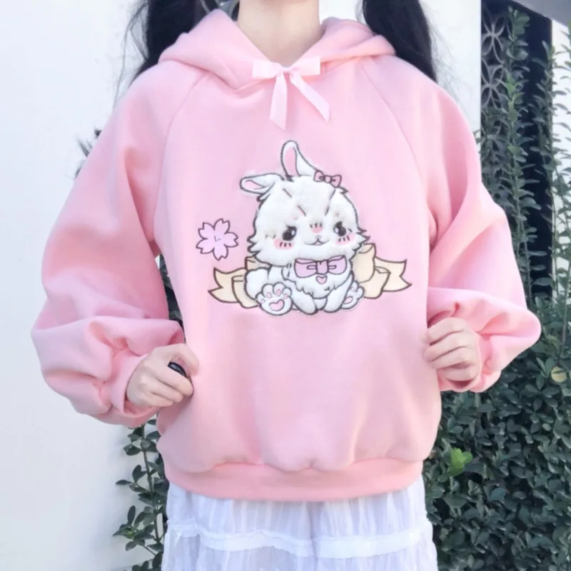 Sakura Bunny Hoodie main image 1