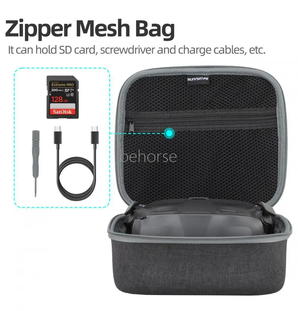 Carrying Case For DJI Goggles N3 Storage Bag Shell Anti-scrach Protection Case Portable Handbag For DJI Goggles N3 Accessories drone storage case drone storage bag