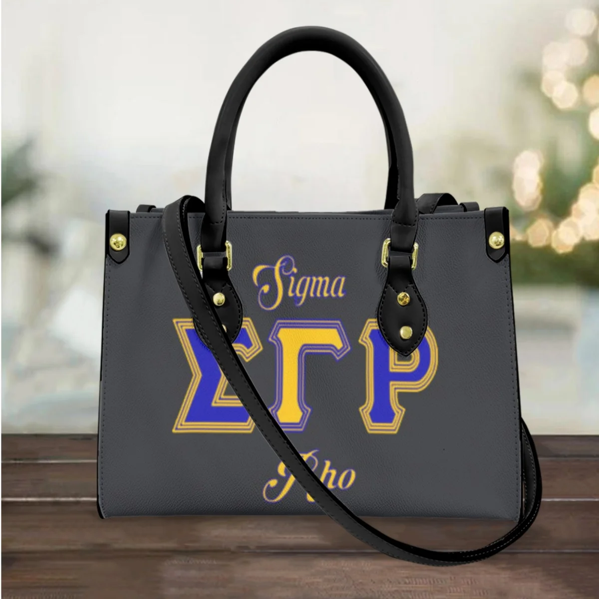

Sigma Gamma Rho элегантные сумки с верхней ручкой новая популярная дорожная уличная сумка-мессенджер из искусственной кожи Модные дорожные сумки через плечо