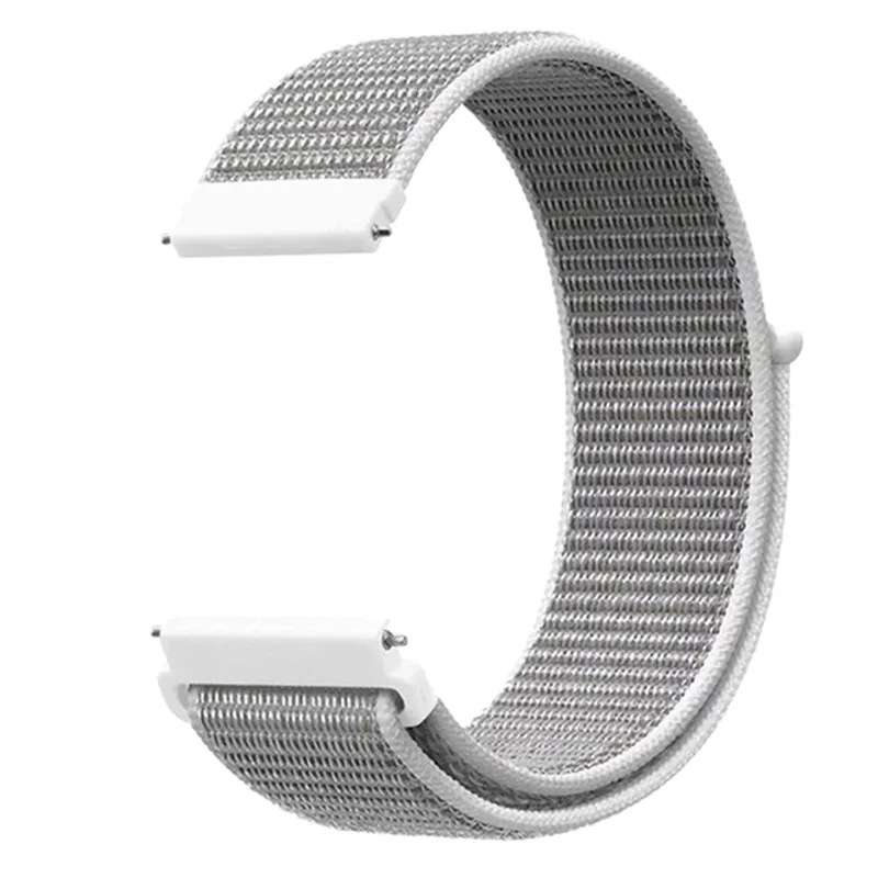 22mm Adjustable Nylon Loop Strap - Versatile Smartwatch Bracelet