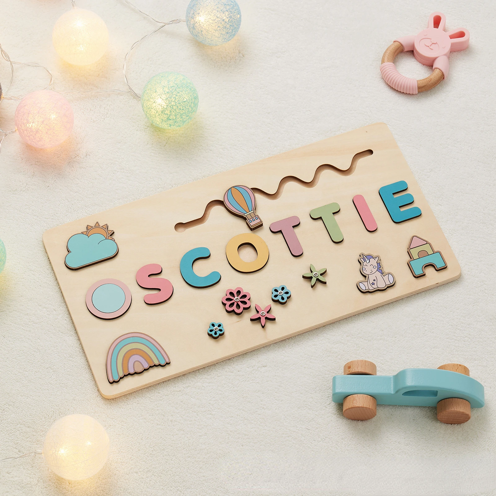 Personalized Dreamy Sky Name Puzzle 3 | Personalized Dreamy Sky Name Puzzle 8