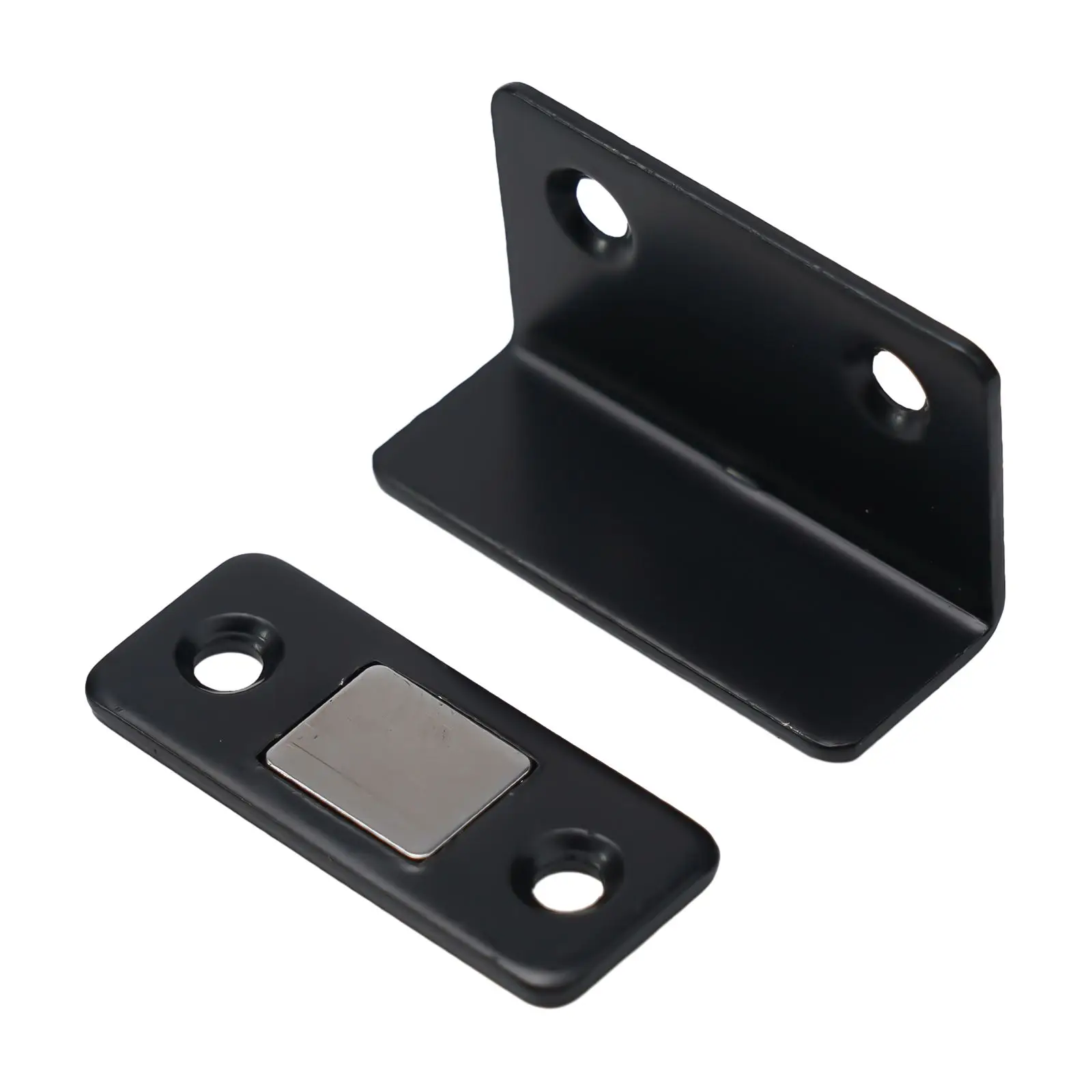 Door closer door latch Non Punching Strong Magnetic Steel Catch Latch Ultra Thin Invisible Sliding Door Wardrobe Door Magnetic Suction Closer Hardware