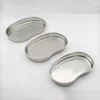 Stainless Steel Kidney Shaped Sterilized Tray Jar Pot Container Bottle Tweezers Medical Dental Surgical Cosmetic Tattoo Accesory 5