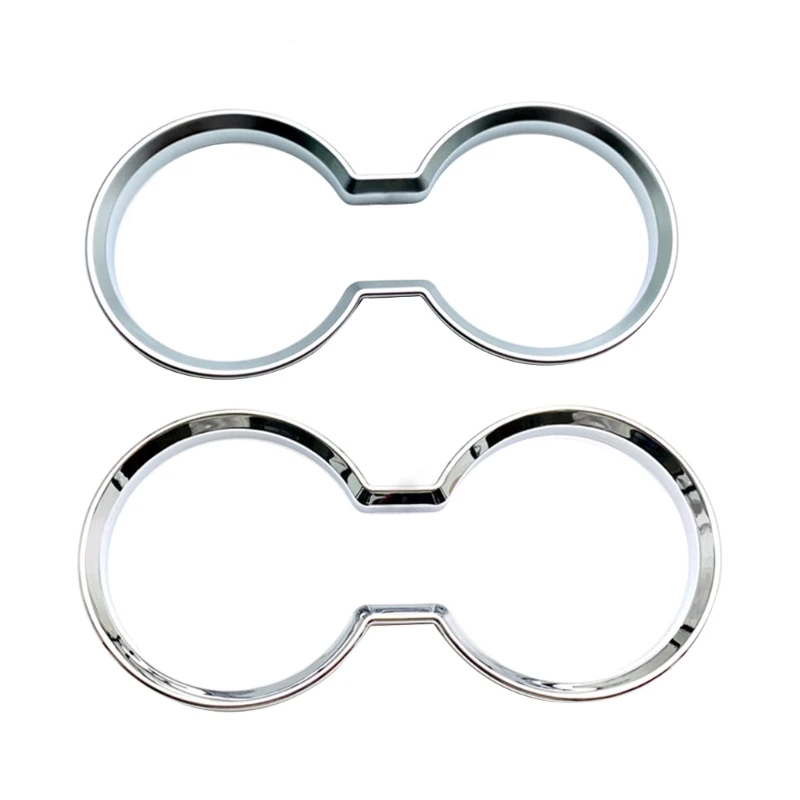 

090E аксессуары для интерьера автомобиля, передняя центральная консоль, держатель для стакана с водой, подставка, накладка на