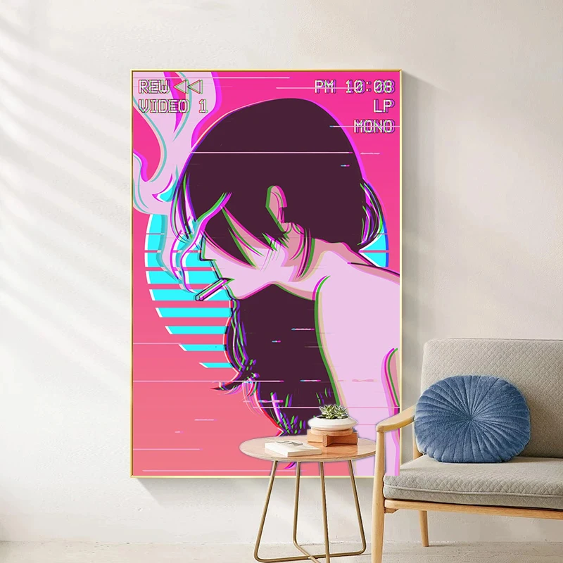 Emo Anime Pfp Boy Poster Decorative Painting Canvas Wall Art Living Room  Posters Bedroom Painting 20x30inch(50x75cm) : : Home & Kitchen