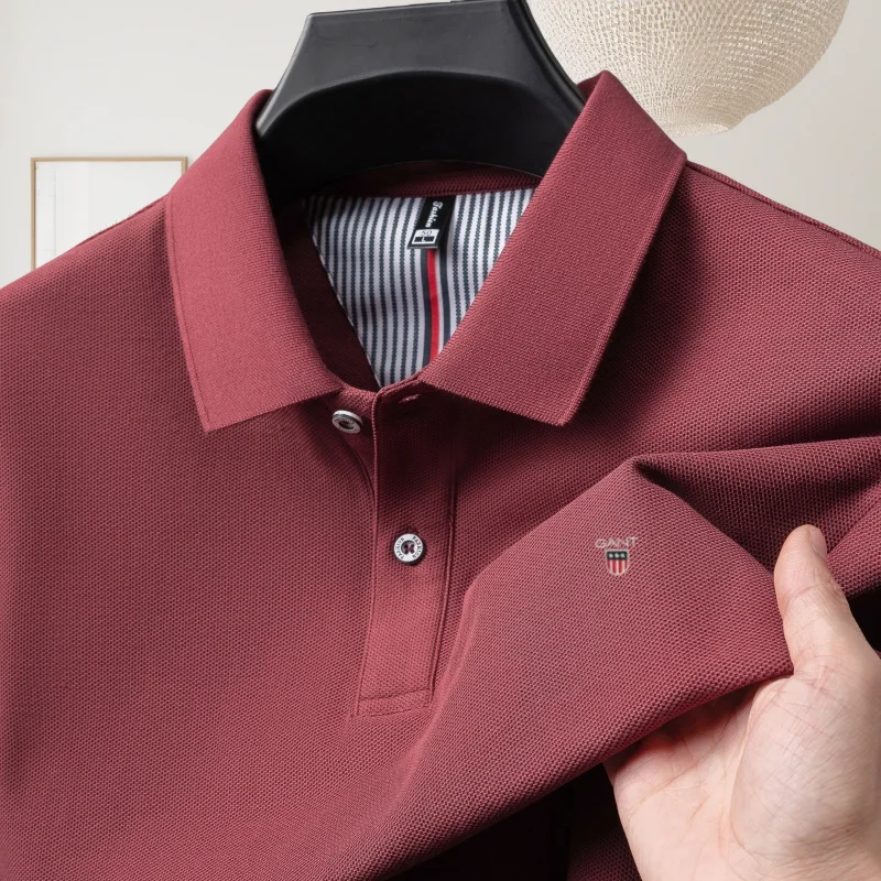 100% pure cotton high-end men short sleeve polo shirt luxury brand summer custom fashion hot selling Paul embroidery T-shirt top 22 Scd83d664a1c7406c94b6acfe2e072c7d2