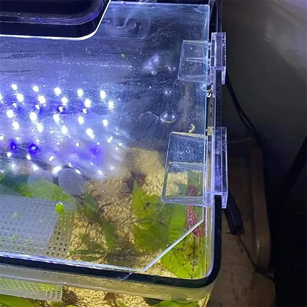 10Pcs Durable Width 5/6/8/10/12mm Fish Tank Bracket Transparent Acrylic ...