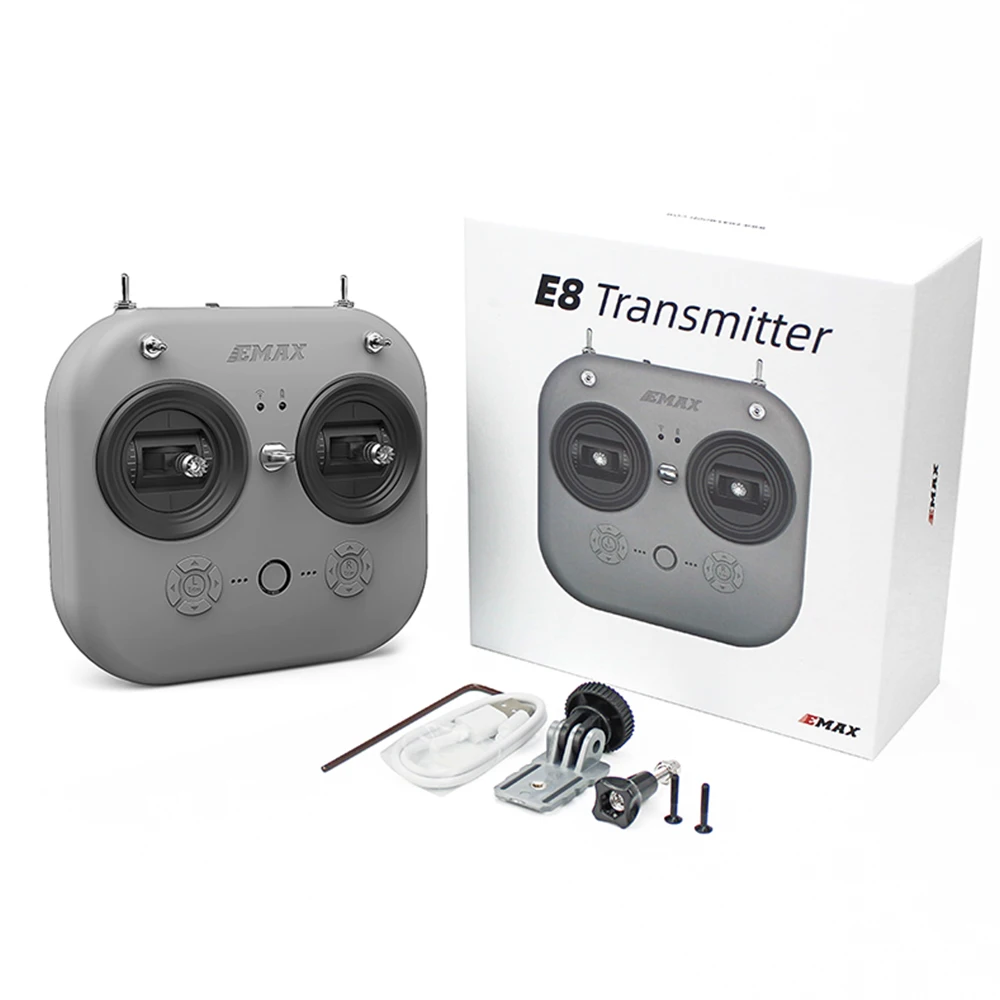 EMAX Tinyhawk III PLUS Spare Parts E8 2.4GHz 8CH Radio Transmitter Remote Controller ELRS 2.4G Protocol - 2.4G ELRS RC Parts thumbnail 5