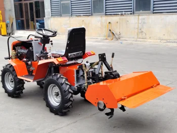 Trattore Agricolo Diesel Gommato, Nuovo Design, Macchina Ausiliaria per la Raccolta, In Promozione, Accetta Standard di Ispezione Personalizzati, Gratuito