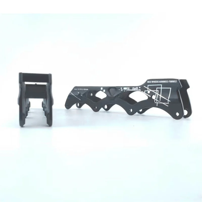 Roller Skate Frame 243 231 mm Inline Skates Chassis Aluminium Alloy Flat Frames for 76-80mm / 4x80mm Wheels Slalom Slide Skate roller skates