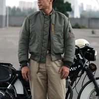 Bronson MA-1 Bomber Flight Jacket Fall Winter Men's Military Coat Water Resistant 2