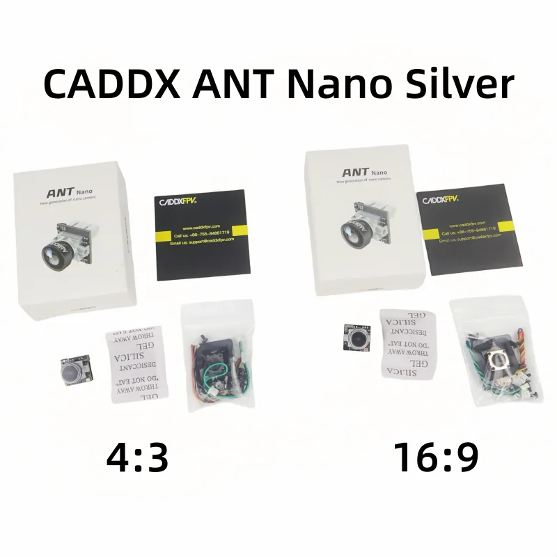 Caméra FPV Caddx ANT Nano 1200TVL 14x14mm 2g pour Drone Micro