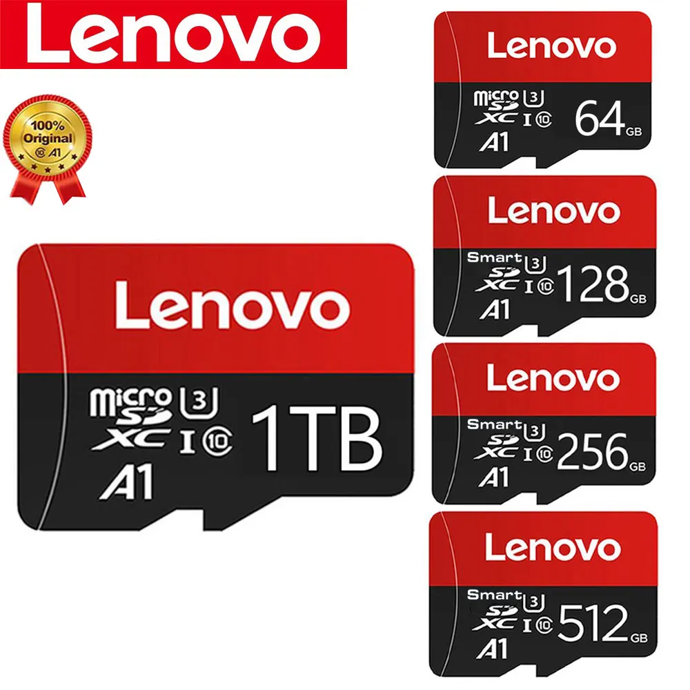 Sd Card For Lenovo Tab 2 A10 30 Original-Lenovo-SD-1TB-Micro-TF-Mini-SD-Card-256GB-512GB-128gb-64GB-TF