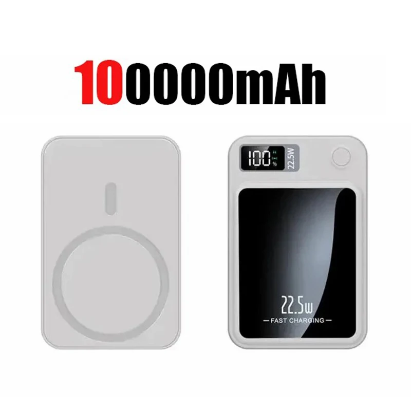 White 100000mAh