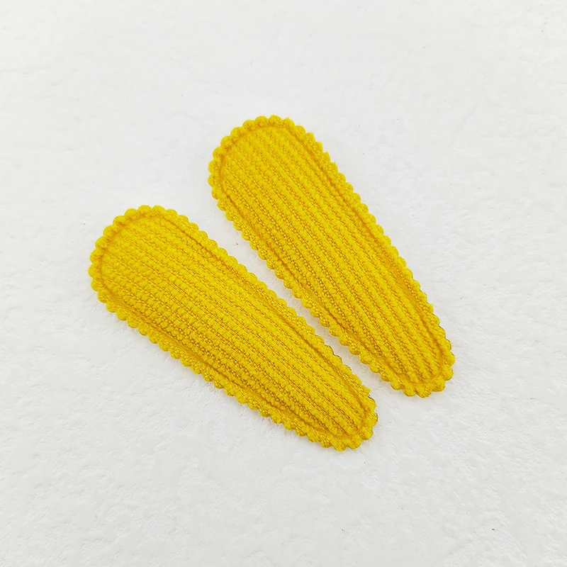 Filz Stoff Haarclip Cover Pad, Applikationen für Kleidung, Näh zubehör, DIY Kopf bedeckung, Bogen dekor Patches, 5,5 cm, 60 Stück – Detail 11