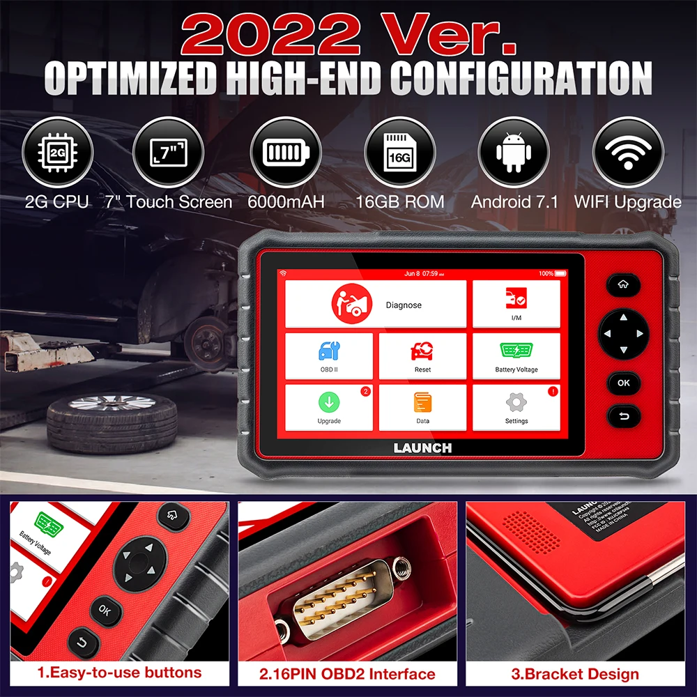 AUNCH X431 CRP909E Car Full System Diagnostic Tools