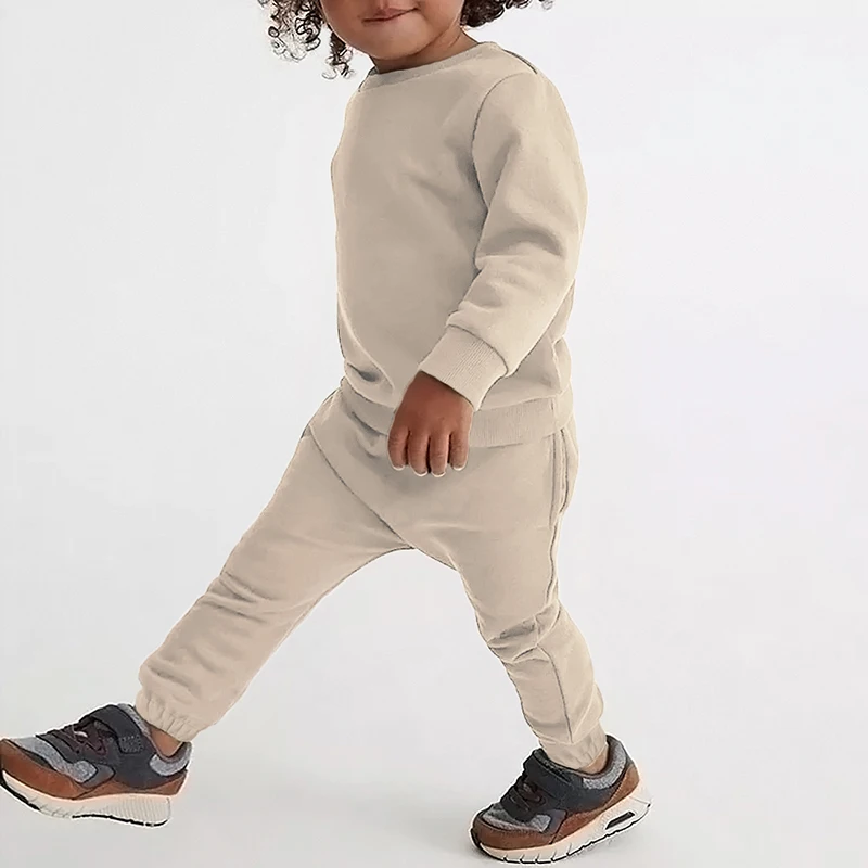 Girls’ Fleece Tracksuit 2-Piece Set 3