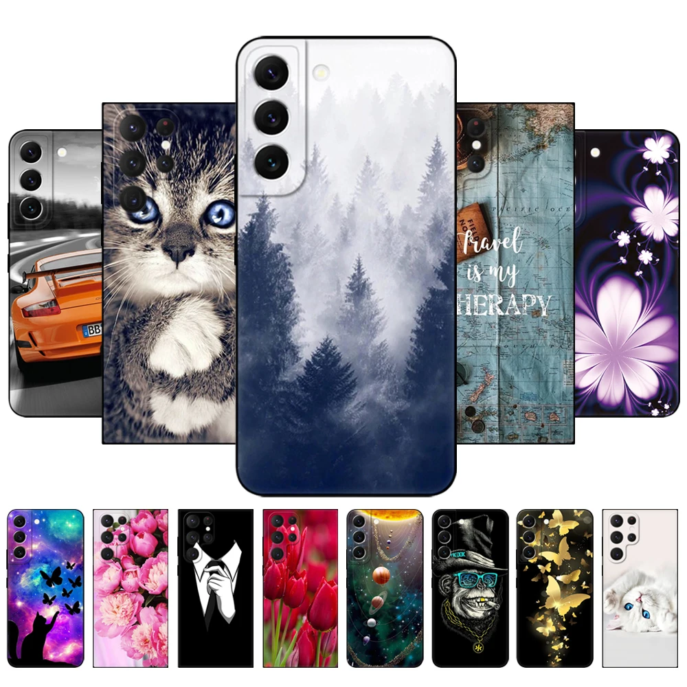 Per Samsung Galaxy S22 | S22 + | Custodia S22 Ultra 5G Per Samsung S22 Plus Cover Posteriore Per Telefono Galaxy 22 S 22 Borsa Paraurti Custodia In Tp