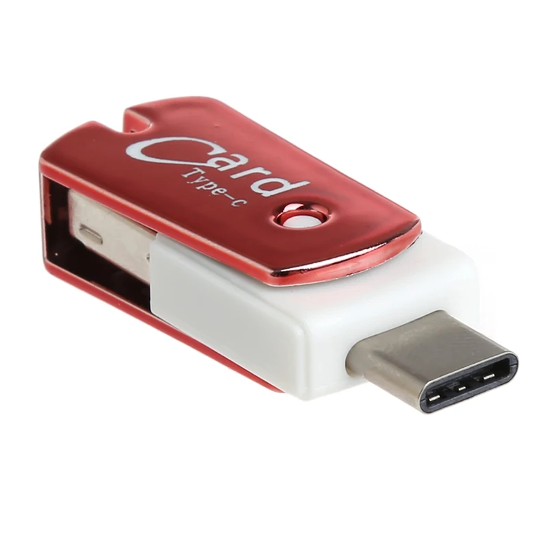 OFBK Multifunction USB 3.1 Type C Card Reader to Card Reader Adapter